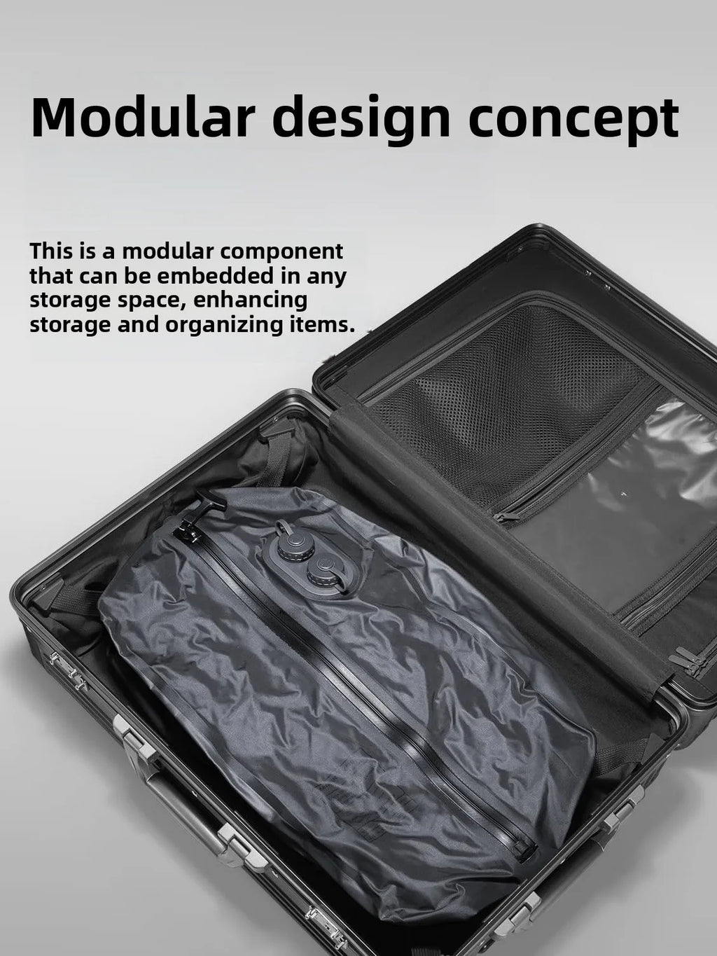 Automatic Vacuum Compressed Storage Bag Air Tight Bag Travel Luggage Compression Bag Business Trip Backpack Special Clothing Bag