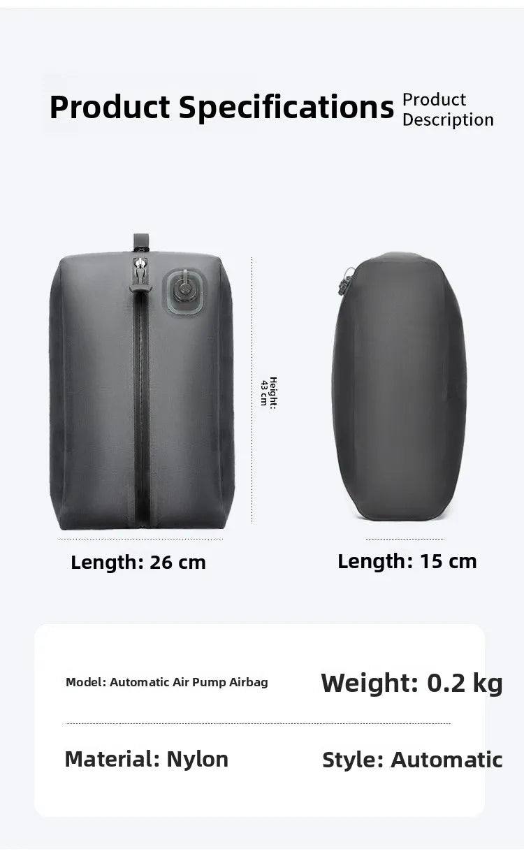 Automatic Vacuum Compressed Storage Bag Air Tight Bag Travel Luggage Compression Bag Business Trip Backpack Special Clothing Bag