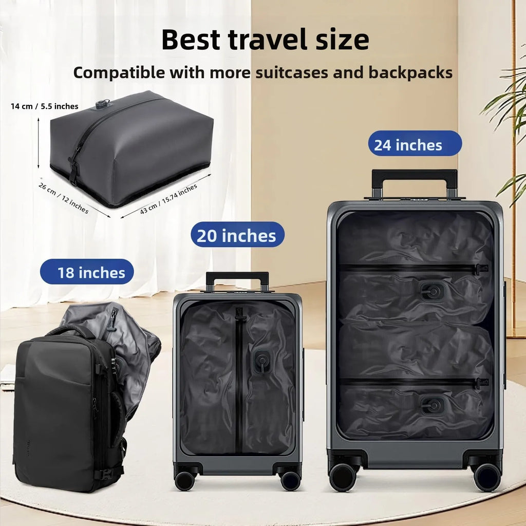 Automatic Vacuum Compressed Storage Bag Air Tight Bag Travel Luggage Compression Bag Business Trip Backpack Special Clothing Bag