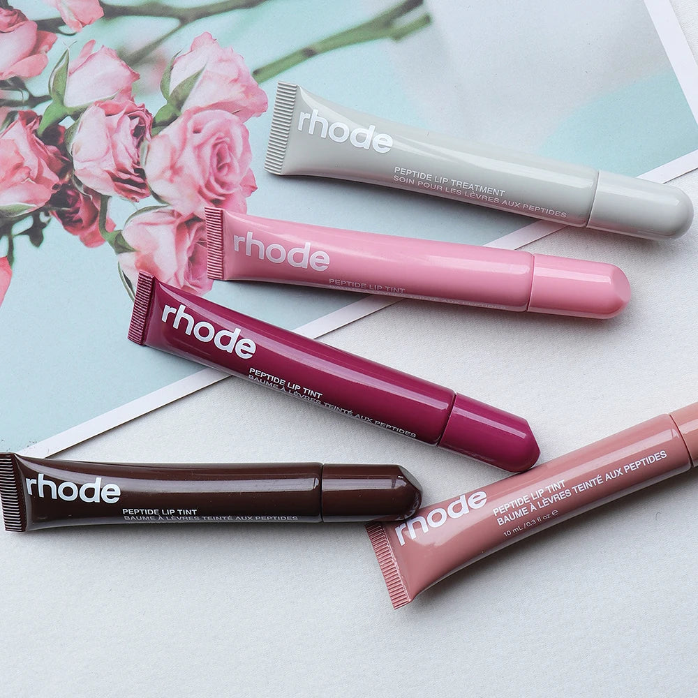Rhode Summer Lip Moisturizer Lip Balm Smoothing Lipstick Lines Lasting Nourishing Women Daily Care Makeup Gloss Care Makeup Girl