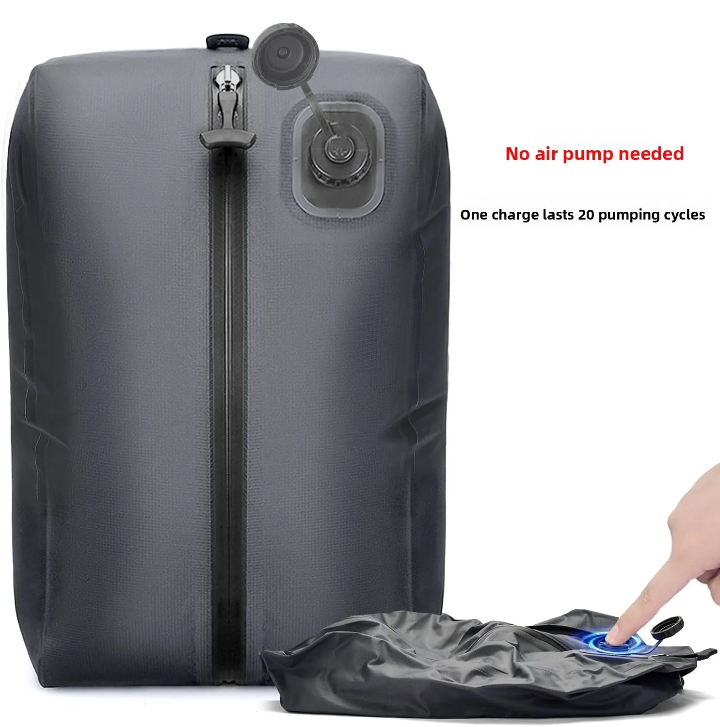Automatic Vacuum Compressed Storage Bag Air Tight Bag Travel Luggage Compression Bag Business Trip Backpack Special Clothing Bag