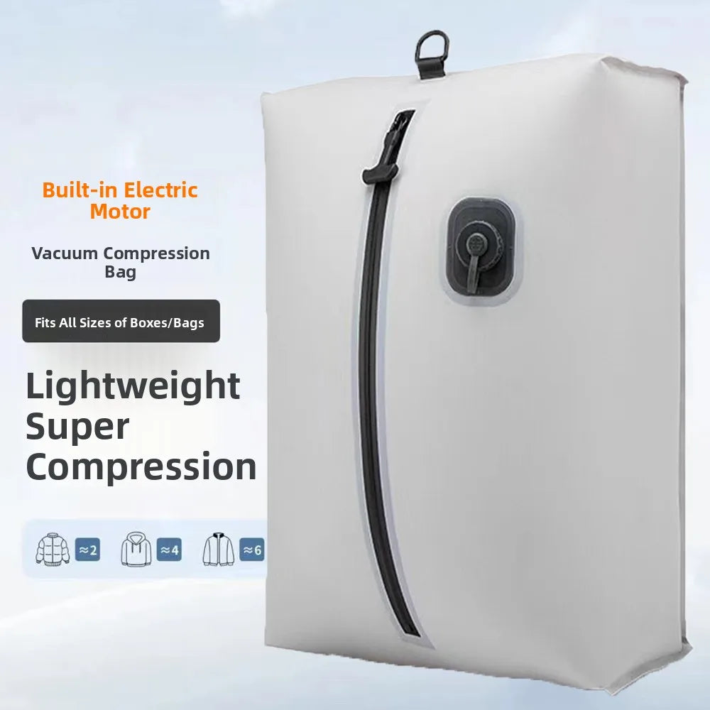 Automatic Vacuum Compressed Storage Bag Air Tight Bag Travel Luggage Compression Bag Business Trip Backpack Special Clothing Bag