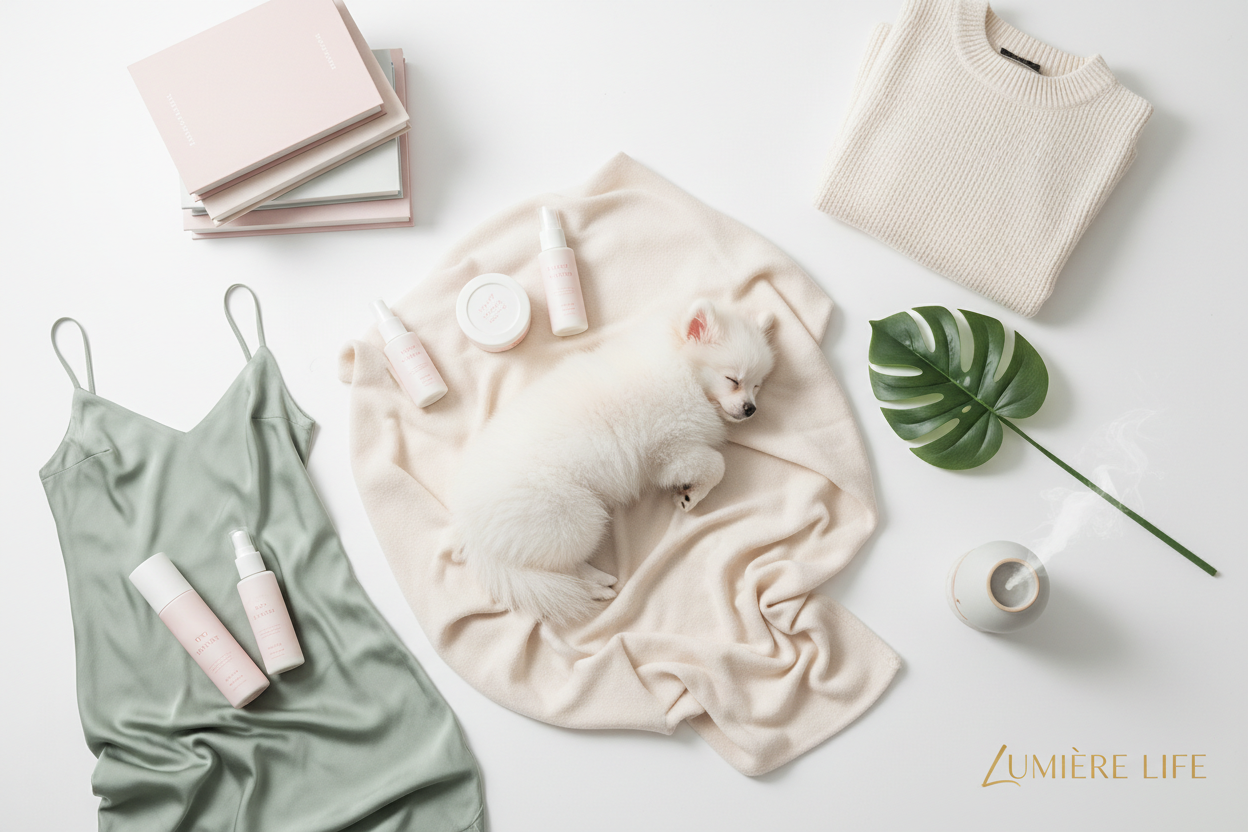 Lifestyle flat lay hero
